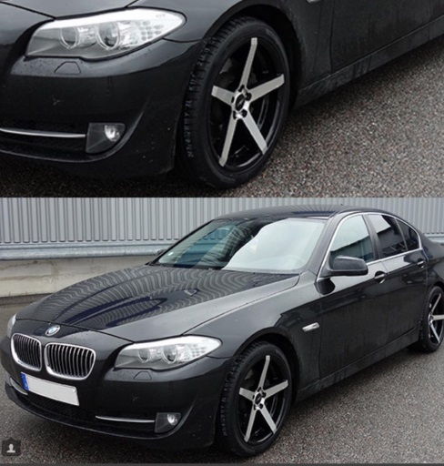ABS355 fälgar till svart bmw