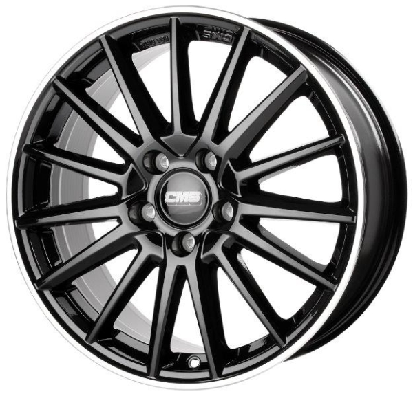 CMS Diamond Rim Black Gloss flgar