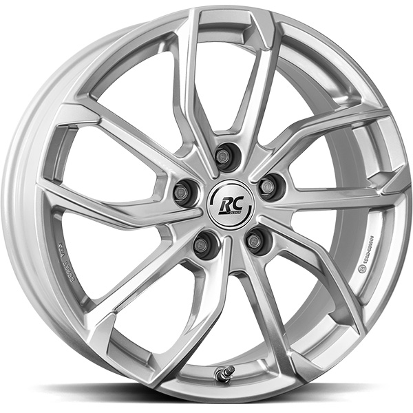 BROCK RC34 Chrystal Silver fälgar