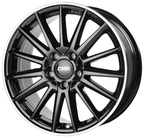 CMS C23 Diamond Rim Black Gloss f&auml;lgar