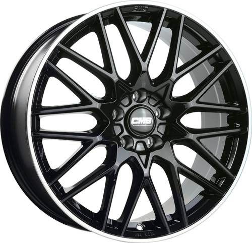 CMS C25 Diamond Rim Black Gloss f�lgar