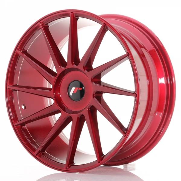 JAPAN RACING JR22 Red 5x110 ET 20-40 CB 74.1 - JR22