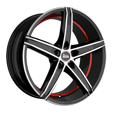 Keskin OX-18 BLACK FRONT POLISH RED INSIDE flgar