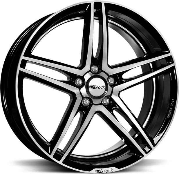 BROCK B33 Black Full Polish flgar