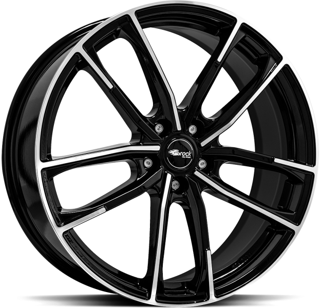 BROCK B38 Black Full Polish flgar