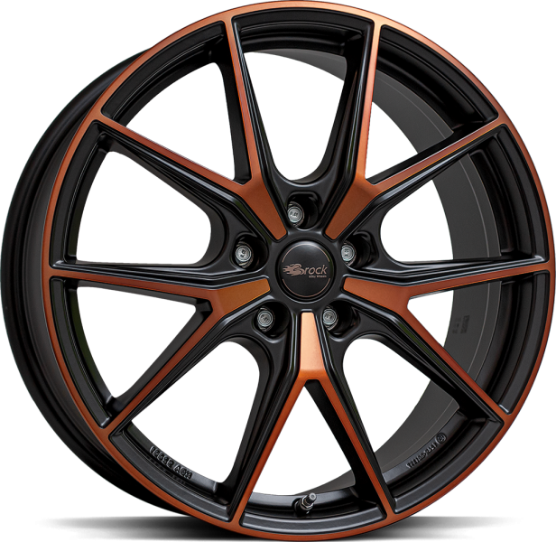 BROCK B40 Black Orange Matt flgar