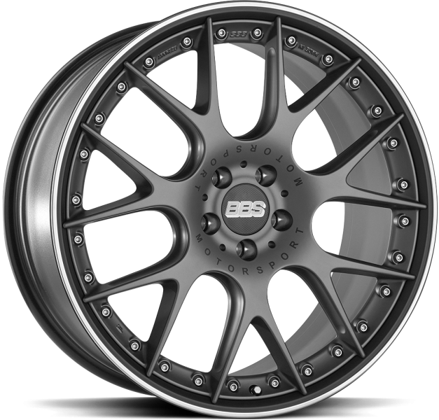 BBS CH-RII Satin Titanium flgar