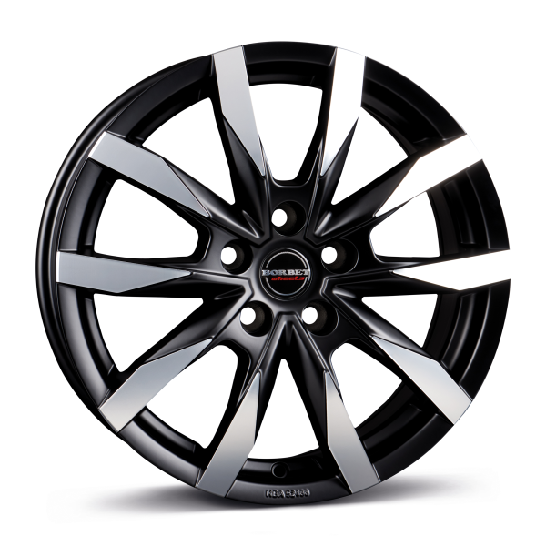 BORBET CW5 Black Polished Matt flgar
