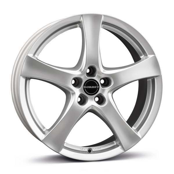 Borbet F brilliant silver flgar