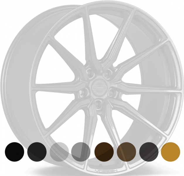 VOSSEN HF3 Silver Polish flgar