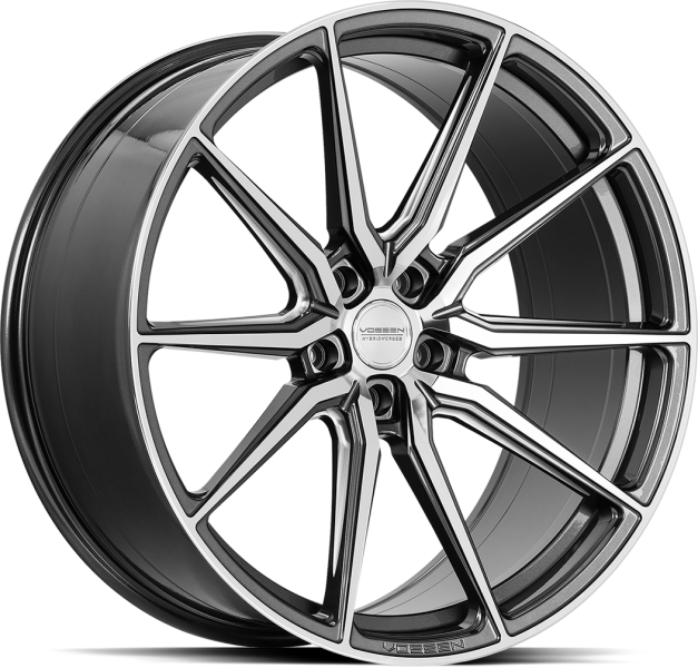 VOSSEN HF3 Gloss Graphite Polished flgar