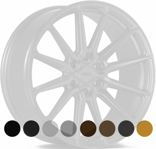 VOSSEN HF61 Satin Black flgar