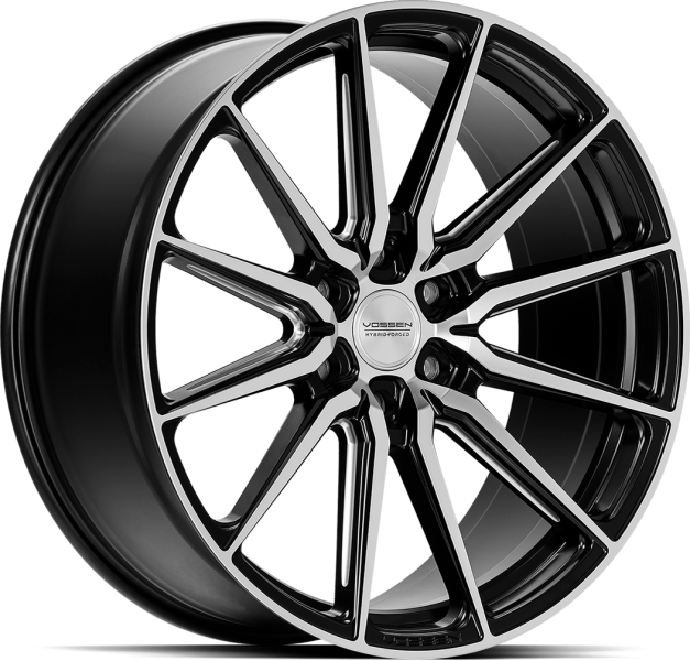 VOSSEN HF61 Satin Black Machined flgar