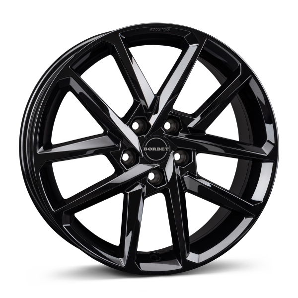 BORBET N black glossy flgar
