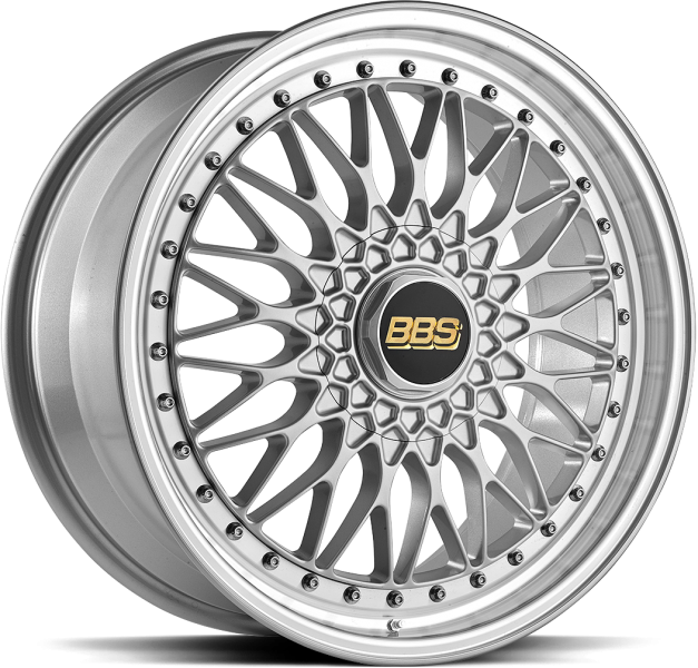 BBS Super RS Brilliant Silver flgar
