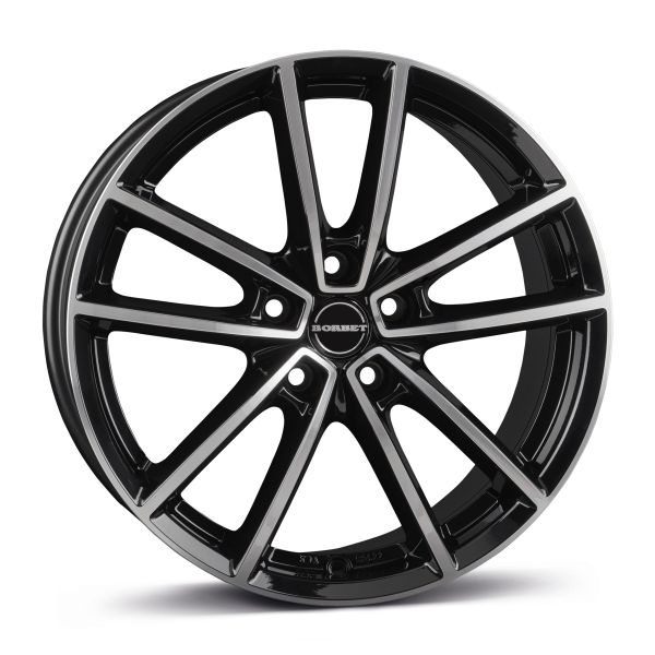 BORBET W Black Polished Glossy flgar