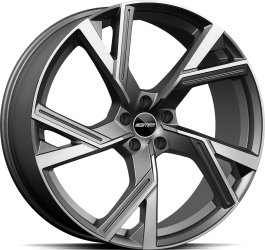 Gmp Matt Anthracite Diamond fälgar