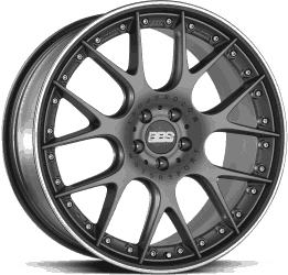 BBS CH-RII Satin Titan fälgar