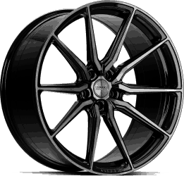 Vossen HF3 Double Tinted Gloss Black fälgar
