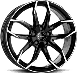 Rial Lucca Diam Black Pol fälgar