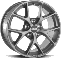 BBS SR Himal Satin Grey fälgar