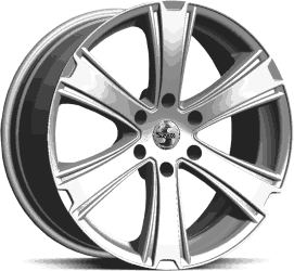 SPATH SP36 H Chrome Silver fälgar