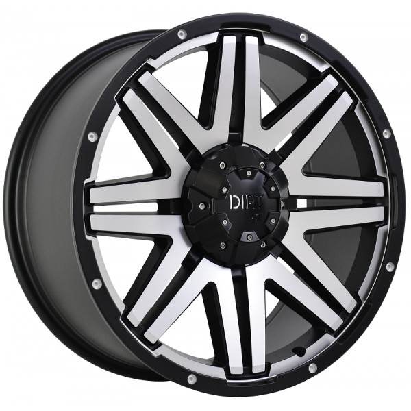 Status DIRT A.T D68 Flatblack machined face flgar