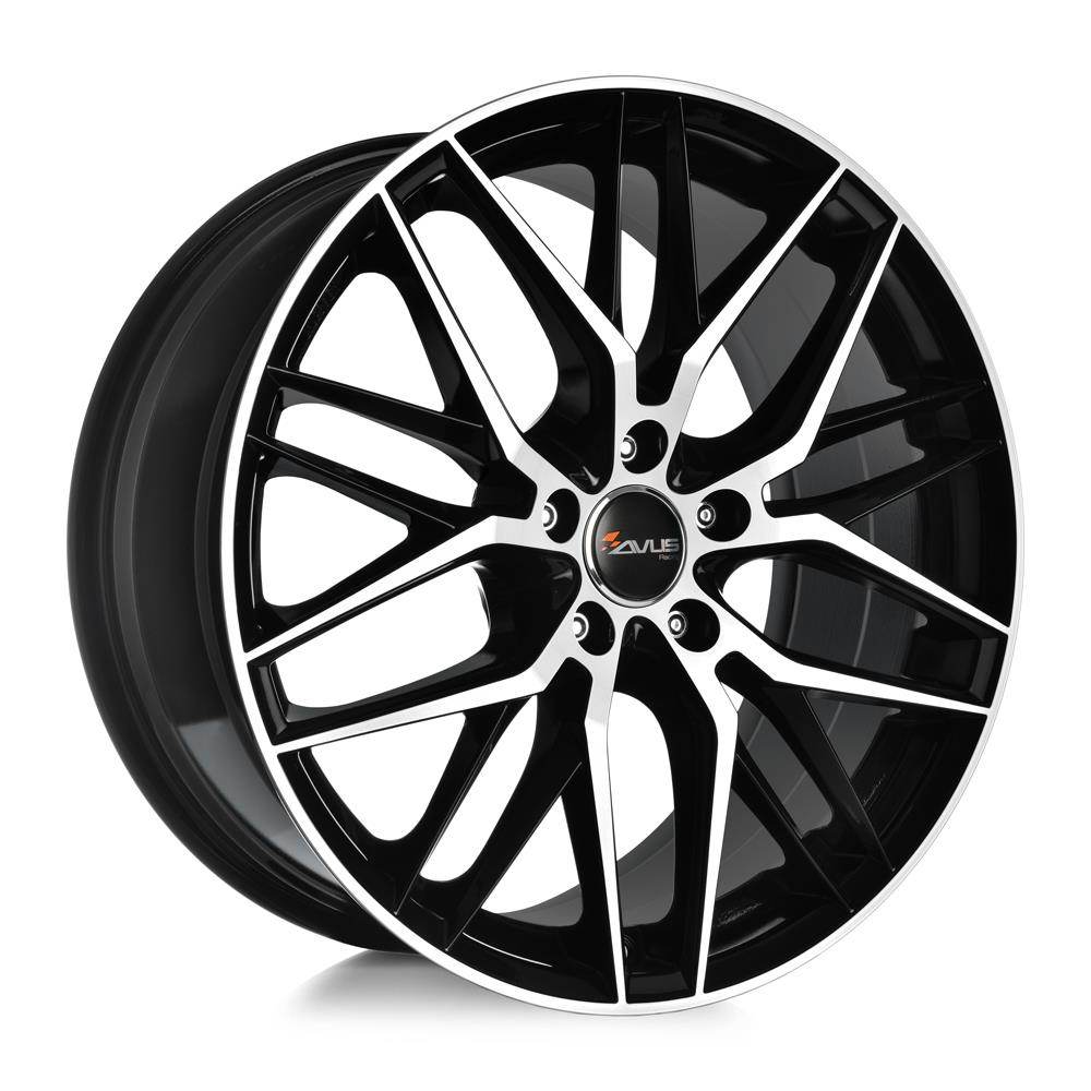 AVUS AF19 Black Polished f&auml;lgar