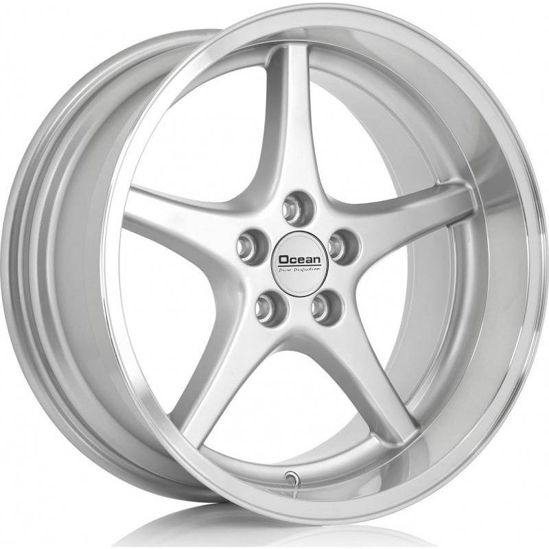 OCEAN WHEELS MK18 Silver Polish Lip f�lgar