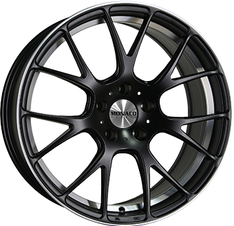 MONACO Dull Black / Polished flgar
