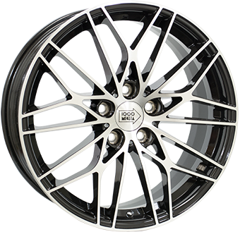 MILLE MIGLIA Gloss Black / Polished f�lgar