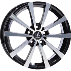 ABS NETTO Gloss Black / Polished fälgar