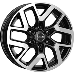 MAK Gloss Black / Polished fälgar