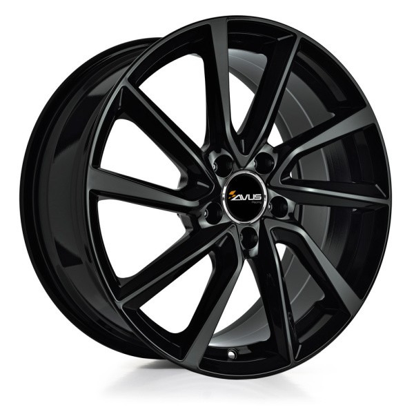 AVUS AC 518 GLOSS BLACK f&auml;lgar