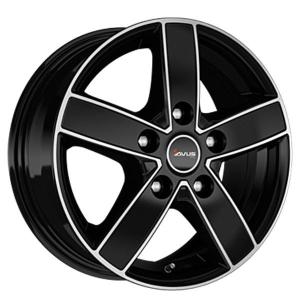 AVUS AC V51 Black Polished Black polished flgar