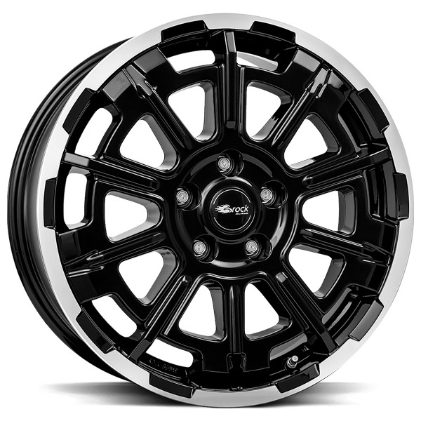 Brock B45 Black Full Pol f�lgar