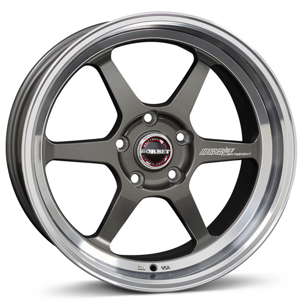 Borbet DB8GT Graphite Rim Polished flgar