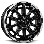 Brock B45 Black Full Pol fälgar