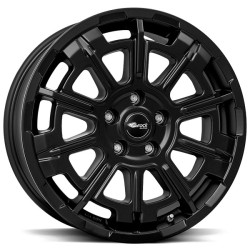 Brock B45 Satin Black Matt fälgar