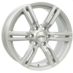 ABS NETTO KARGIN 6 Silver fälgar