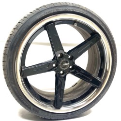 Begagnat BLACK  / SS LIP fälgar