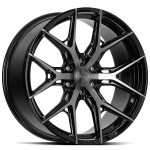 Vossen HF6.4 Tinted Gloss Black fälgar