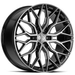 Vossen HF6.3 Brush Gloss Black f&auml;lgar