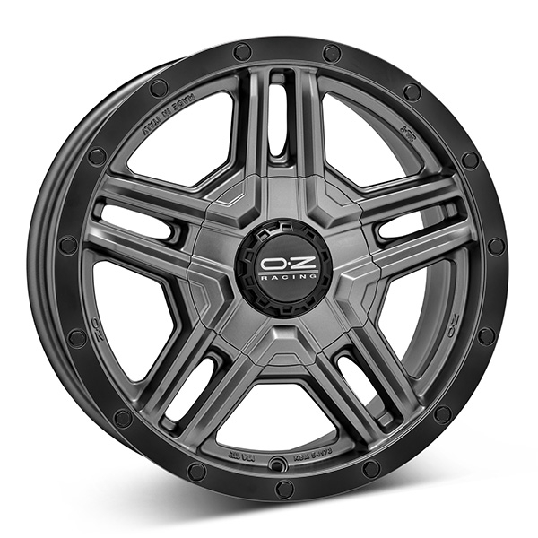 OZ Rally Adventure M.Gra/Blk Lip f&auml;lgar