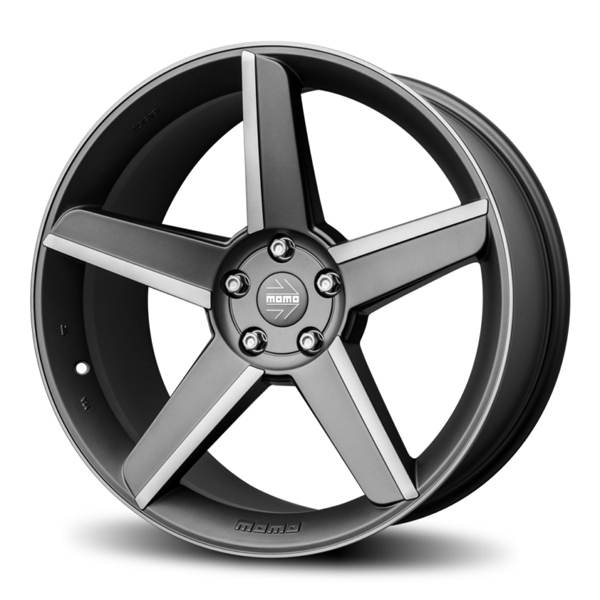 MOMO STEALTH Matt Anthracite Polished flgar