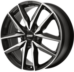 CMS C28 Diamond Black Gloss fälgar