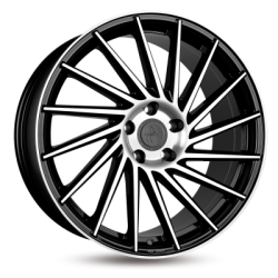 Keskin KT17 BLACK FRONT POLISH fälgar