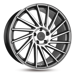 Keskin KT17 PALLADIUM FRONT POLISH fälgar