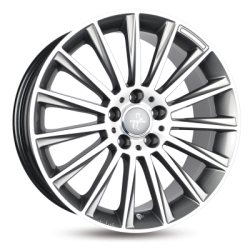 Keskin KT18 PALLADIUM FRONT POLISH fälgar