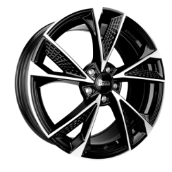 Keskin RS6 BLACK FRONT POLISH fälgar